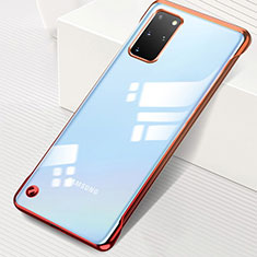 Handyhülle Hülle Crystal Tasche Schutzhülle S01 für Samsung Galaxy S20 Plus 5G Rot
