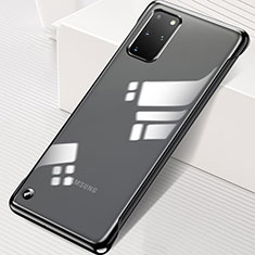 Handyhülle Hülle Crystal Tasche Schutzhülle S01 für Samsung Galaxy S20 Plus 5G Schwarz