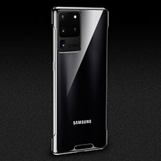 Handyhülle Hülle Crystal Tasche Schutzhülle S01 für Samsung Galaxy S20 Ultra 5G Schwarz