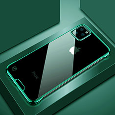 Handyhülle Hülle Crystal Tasche Schutzhülle S02 für Apple iPhone 11 Pro Max Grün