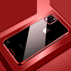 Handyhülle Hülle Crystal Tasche Schutzhülle S02 für Apple iPhone 11 Pro Max Rot