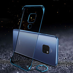 Handyhülle Hülle Crystal Tasche Schutzhülle S02 für Huawei Mate 20 Blau