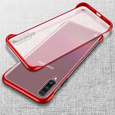 Handyhülle Hülle Crystal Tasche Schutzhülle S02 für Samsung Galaxy A70 Rot