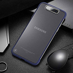 Handyhülle Hülle Crystal Tasche Schutzhülle S02 für Samsung Galaxy A90 4G Blau