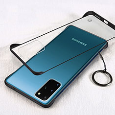 Handyhülle Hülle Crystal Tasche Schutzhülle S02 für Samsung Galaxy S20 Plus 5G Schwarz