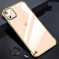 Handyhülle Hülle Crystal Tasche Schutzhülle S03 für Apple iPhone 11 Gold