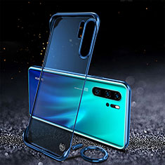 Handyhülle Hülle Crystal Tasche Schutzhülle S03 für Huawei P30 Pro Blau