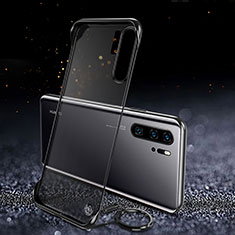 Handyhülle Hülle Crystal Tasche Schutzhülle S03 für Huawei P30 Pro Schwarz