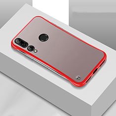 Handyhülle Hülle Crystal Tasche Schutzhülle S04 für Huawei Honor 20 Lite Rot