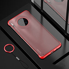 Handyhülle Hülle Crystal Tasche Schutzhülle S04 für Huawei Mate 30 Pro 5G Rot