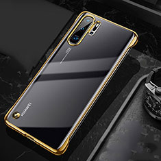 Handyhülle Hülle Crystal Tasche Schutzhülle S04 für Huawei P30 Pro Gold