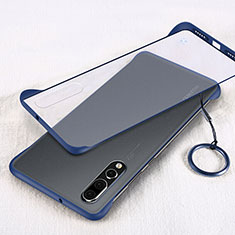 Handyhülle Hülle Crystal Tasche Schutzhülle S05 für Huawei P20 Pro Blau