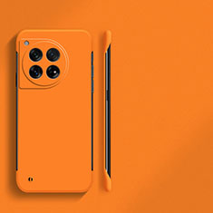 Handyhülle Hülle Hartschalen Kunststoff Rahmenlos Schutzhülle Tasche Matt für OnePlus Ace 3 5G Orange