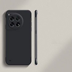 Handyhülle Hülle Hartschalen Kunststoff Rahmenlos Schutzhülle Tasche Matt für OnePlus Ace 3 5G Schwarz