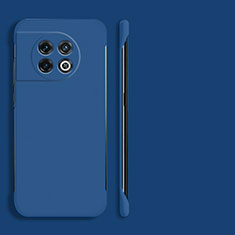 Handyhülle Hülle Hartschalen Kunststoff Rahmenlos Schutzhülle Tasche Matt P01 für OnePlus 11R 5G Blau
