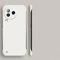 Handyhülle Hülle Hartschalen Kunststoff Rahmenlos Schutzhülle Tasche Matt P01 für Xiaomi Civi 3 5G Weiß