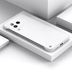 Handyhülle Hülle Hartschalen Kunststoff Rahmenlos Schutzhülle Tasche Matt P02 für Xiaomi Civi 3 5G Weiß