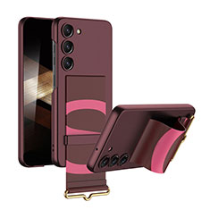 Handyhülle Hülle Hartschalen Kunststoff Schutzhülle Tasche Matt AC1 für Samsung Galaxy S24 Plus 5G Violett