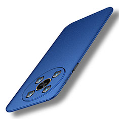 Handyhülle Hülle Hartschalen Kunststoff Schutzhülle Tasche Matt für Huawei Honor X9 5G Blau