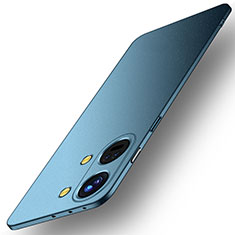 Handyhülle Hülle Hartschalen Kunststoff Schutzhülle Tasche Matt für OnePlus Ace 2V 5G Blau