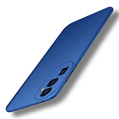 Handyhülle Hülle Hartschalen Kunststoff Schutzhülle Tasche Matt für Oppo Reno10 Pro+ Plus 5G Blau