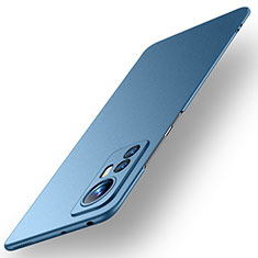 Handyhülle Hülle Hartschalen Kunststoff Schutzhülle Tasche Matt für Xiaomi Mi 12 Pro 5G Blau