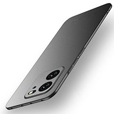 Handyhülle Hülle Hartschalen Kunststoff Schutzhülle Tasche Matt für Xiaomi Mi 13T 5G Schwarz