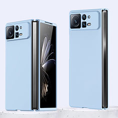 Handyhülle Hülle Hartschalen Kunststoff Schutzhülle Tasche Matt für Xiaomi Mix Fold 2 5G Hellblau