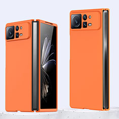 Handyhülle Hülle Hartschalen Kunststoff Schutzhülle Tasche Matt für Xiaomi Mix Fold 2 5G Orange