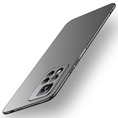 Handyhülle Hülle Hartschalen Kunststoff Schutzhülle Tasche Matt für Xiaomi Redmi Note 11 Pro+ Plus 5G Schwarz