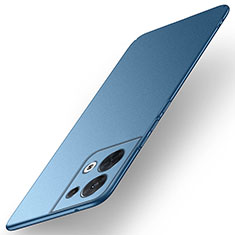 Handyhülle Hülle Hartschalen Kunststoff Schutzhülle Tasche Matt für Xiaomi Redmi Note 13 5G Blau