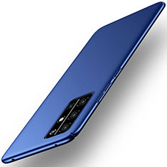 Handyhülle Hülle Hartschalen Kunststoff Schutzhülle Tasche Matt M01 für Huawei Honor 30S Blau
