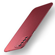 Handyhülle Hülle Hartschalen Kunststoff Schutzhülle Tasche Matt M01 für Huawei Honor Play4 5G Rot