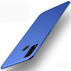 Handyhülle Hülle Hartschalen Kunststoff Schutzhülle Tasche Matt M01 für Huawei Honor Play4T Blau