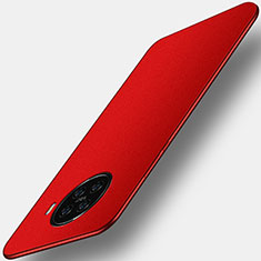 Handyhülle Hülle Hartschalen Kunststoff Schutzhülle Tasche Matt M01 für Oppo Ace2 Rot