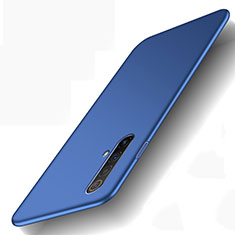 Handyhülle Hülle Hartschalen Kunststoff Schutzhülle Tasche Matt M01 für Realme X50 5G Blau