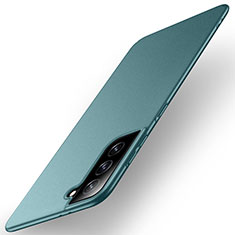 Handyhülle Hülle Hartschalen Kunststoff Schutzhülle Tasche Matt M01 für Samsung Galaxy S21 5G Grün