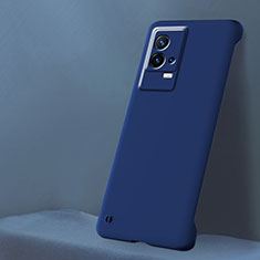 Handyhülle Hülle Hartschalen Kunststoff Schutzhülle Tasche Matt M01 für Vivo iQOO 8 Pro 5G Blau