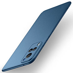Handyhülle Hülle Hartschalen Kunststoff Schutzhülle Tasche Matt M01 für Vivo X60T 5G Blau