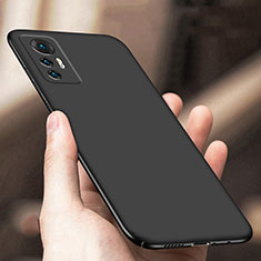 Handyhülle Hülle Hartschalen Kunststoff Schutzhülle Tasche Matt M01 für Xiaomi Mi 12 Pro 5G Schwarz