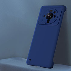 Handyhülle Hülle Hartschalen Kunststoff Schutzhülle Tasche Matt M01 für Xiaomi Mi 12 Ultra 5G Blau