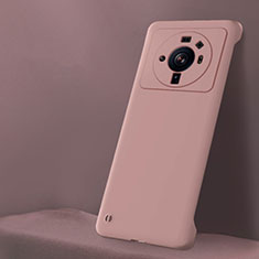Handyhülle Hülle Hartschalen Kunststoff Schutzhülle Tasche Matt M01 für Xiaomi Mi 12 Ultra 5G Rosa
