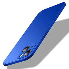 Handyhülle Hülle Hartschalen Kunststoff Schutzhülle Tasche Matt M02 für Apple iPhone 13 Blau