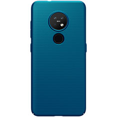 Handyhülle Hülle Hartschalen Kunststoff Schutzhülle Tasche Matt M02 für Nokia 6.2 Blau