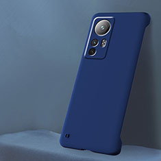Handyhülle Hülle Hartschalen Kunststoff Schutzhülle Tasche Matt M02 für Xiaomi Mi 12 Pro 5G Blau