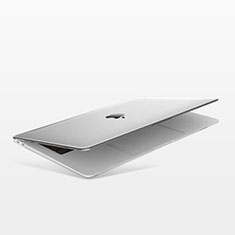 Handyhülle Hülle Hartschalen Kunststoff Schutzhülle Tasche Matt M03 für Apple MacBook Air 13 zoll (2020) Klar