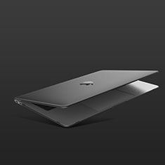 Handyhülle Hülle Hartschalen Kunststoff Schutzhülle Tasche Matt M03 für Apple MacBook Air 13 zoll (2020) Schwarz