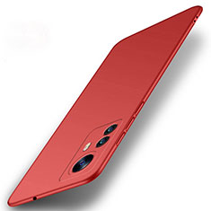 Handyhülle Hülle Hartschalen Kunststoff Schutzhülle Tasche Matt M03 für Xiaomi Mi 12 5G Rot