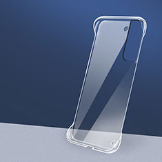 Handyhülle Hülle Hartschalen Kunststoff Schutzhülle Tasche Matt M04 für Samsung Galaxy S22 Plus 5G Klar