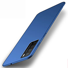 Handyhülle Hülle Hartschalen Kunststoff Schutzhülle Tasche Matt P01 für Huawei Honor Play4 5G Blau